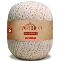 Fio Barroco Natural 6 Circulo - 791 Metros