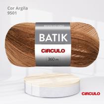 Fio Batik Circulo 100g Cor Argila 9501