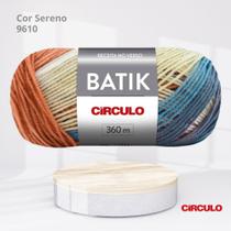 Fio Batik Circulo 100g Cor Sereno 9610