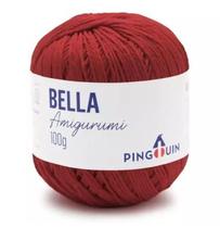 Fio Bella Amigurumi Cor 2306 Morango 203 Metros 100 Gramas - Pingouin Fio Bella Amigurumi Cor 2306 Morango 203 Metros 100 Gramas - Pingouin