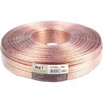 Fio Bicolor Para Som Cristal Mxt 2X2,50 Fio Bicolor Para Som Cristal Mxt 2X2,50
