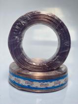 Fio bicolor Paralelo Som Automotivo 2,5mm Cristal Disan 25mts