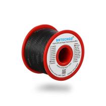Fio BNTECHGO 28 AWG de silicone 15 m preto 600 V Fio BNTECHGO 28 AWG de silicone 15 m preto 600 V
