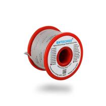 Fio BNTECHGO 30 AWG de silicone, 30 m, cinza, flexível Fio BNTECHGO 30 AWG de silicone, 30 m, cinza, flexível