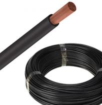 Fio Cabinho 0,5mm Preto rolo com 100 Metros PK Sound