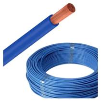 Fio Cabinho 0,75 mm Azul Rolo 100 Metros