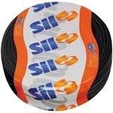 Fio Cabinho Flexível 2,5mm 100m Preto Sil