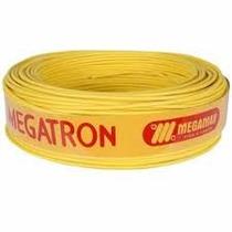 Fio Cabinho Flexível 4mm 100m Amarelo Megatron