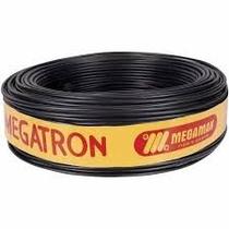 Fio Cabinho Flexível 4mm 100m Preto Megatron