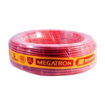 Fio Cabinho Flexivel Megatron 10,0 Vermelho 100M 7899