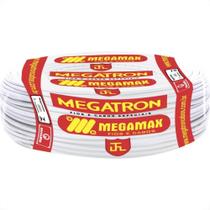 Fio Cabinho Flexivel Megatron 6,0 Branco 100M 7782