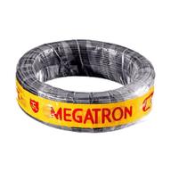 Fio Cabinho Flexível Preto Megatron 6,0 mm Rolo com 100 metros Fio Cabinho Flexível Preto Megatron 6,0 mm Rolo com 100 metros