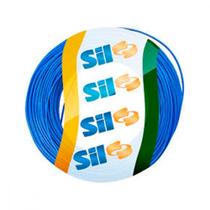 Fio Cabinho Flexivel Sil 10,0 Azul 100M