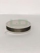 Fio Cabo Aço Inox Revestido 0.38mm Lustres e Bijuterias 360m