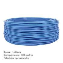 Fio cabo auto naticon 1.50 azul Fio cabo auto naticon 1.50 azul