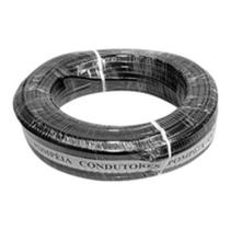 Fio Cabo Auto Plastic Pompeia Profissional Preto Cristal 21,00 MM Rolo com 25 Metros