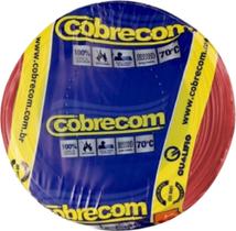 Fio Cabo Cabinho Flexível 4mm 100 metros - Cobrecom
