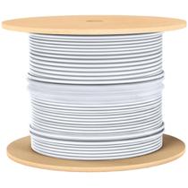 Fio cabo coaxial 4mm Para Camera Dupla Blindagem Bipolar Externo 300m - UDI Fio cabo coaxial 4mm Para Camera Dupla Blindagem Bipolar Externo 300m - UDI