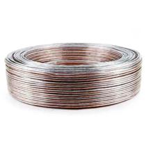 Fio Cabo Cristal 2x20 0,50mm 100 Metros P/ Som Automotivo