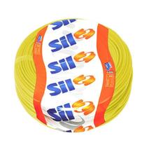 Fio Cabo Flexível 100 metros 750V 1,5mm Amarelo Sil Fio Cabo Flexível 100 metros 750V 1,5mm Amarelo Sil