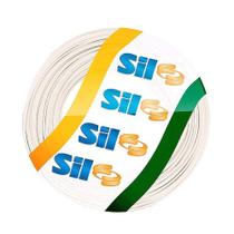 Fio Cabo Flexível 100 metros 750V 1,5mm Branco Sil Fio Cabo Flexível 100 metros 750V 1,5mm Branco Sil