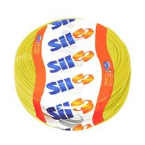 Fio Cabo Flexível 100 metros 750V 2,5mm Amarelo Sil Fio Cabo Flexível 100 metros 750V 2,5mm Amarelo Sil