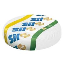 Fio Cabo Flexível 10mm 750v Branco Rolo 50 Metros Sil