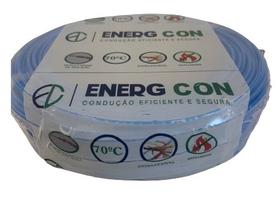 Fio Cabo Flexivel 10mm Azul 50 metros