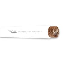 Fio Cabo Flexível 10mm Branco 750v - Rcm Fio Cabo Flexível 10mm Branco 750v - Rcm