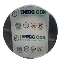 Fio Cabo Flexivel 10mm preto 25 metros