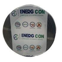 Fio Cabo Flexivel 10mm preto 50 metros