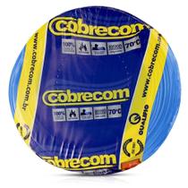 Fio Cabo Flexível 1,5mm Azul 100 Metros - Cobrecom