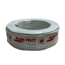 Fio Cabo Flexível 16,00mm BRANCO Rolo 50 Metros 750v