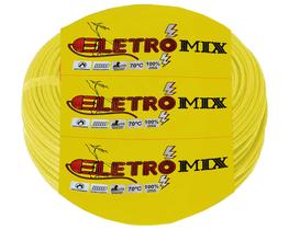 Fio Cabo Flexível 2,5mm 100m C/ Inmetro Anti-chamas Amarelo