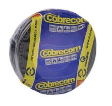 Fio Cabo Flexivel 2,5mm 50m Cobrecom Cor Preto