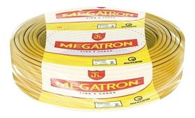 Fio Cabo Flexível 2,5mm Amarelo 100 metros - Megatron