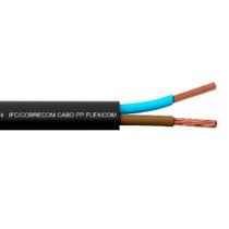 Fio Cabo Flexível 3x2,5mm Preto - Cobrecom