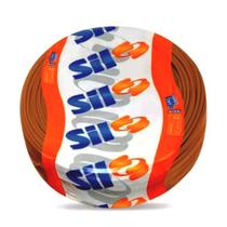 Fio Cabo Flexivel 4 mm Sil 100 metros - Várias Cores