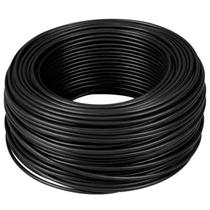 Fio Cabo Flexível 4mm Preto- 15 Metros