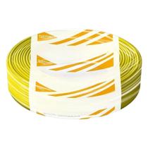 Fio Cabo Flexível 6,0mm Amarelo 100m Megatron/Rcm/Sil 750V Fio Cabo Flexível 6,0mm Amarelo 100m Megatron/Rcm/Sil 750V