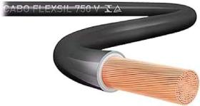 Fio cabo flexivel - 6,0mm(metro) - preto