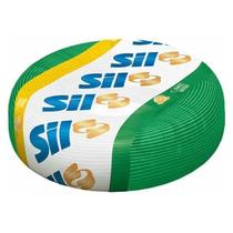 Fio Cabo Flexível 6mm 750v Elétrico Rolo Com 50m Verde Sil