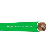 Fio Cabo Flexível 750v 10mm Verde - Rcm Fio Cabo Flexível 750v 10mm Verde - Rcm