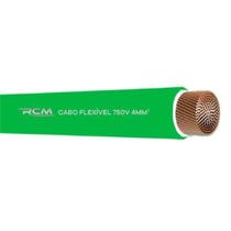 Fio Cabo Flexível 750V 4mm Verde para Instalação Elétrica Segura RCM Cabos Elétricos Fio Cabo Flexível 750V 4mm Verde para Instalação Elétrica Segura RCM Cabos Elétricos