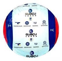 Fio Cabo Flexível Flex 6mm Guaçu Rolo Com 25 Metros Fio Cabo Flexível Flex 6mm Guaçu Rolo Com 25 Metros