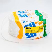 Fio Cabo Flexivel Paralelo Sil 1,5 mm Rolo 100m Branco