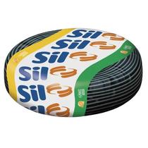 Fio Cabo Flexível PP 4x4mm Silflex Rolo Preto 1 Metro