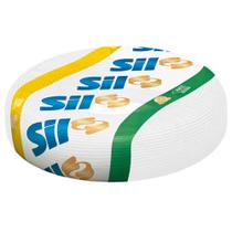 Fio Cabo Flexivel Sil 10,0mm 750V Rolo 100 Metros Branco Fio Cabo Flexivel Sil 10,0mm 750V Rolo 100 Metros Branco