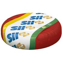 Fio Cabo Flexivel Sil 1,5mm 750V Rolo 100 Metros Vermelho