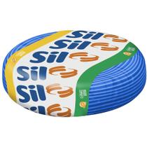 Fio cabo flexível sil 16mm azul rolo 100 metros 260517